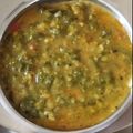 Anjita Mahajan's cooksnap of when they made पालक डाळभाजी (palak dal bhaji recipe in marathi).