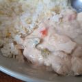 Cooksnap dari Sylvi Sutanto untuk resep Chicken Stroganoff with Garlic-Butter Rice
