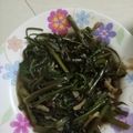 รูป Cooksnap ของ Sanit Loylom เมื่อเขาทำ ผักบุ้งนาผัดน้ำมันหอย