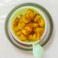 Saroj Shah's cooksnap of when they made અળવી મસાલા (Arbi masala recipe in Gujarati).