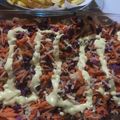 El cooksnap de Giuliana🖤 cuando hizo Coleslaw (ensalada de repollo zanahoria y manzana).