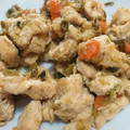 il Lucia Tolfo quando ha preparato Straccetti di Vitello e di Pollo con Peperoni