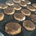 El cooksnap de Marcela Casas cuando hizo Tortas negras fáciles.