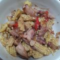 Cooksnap dari Dewi Anggraeni untuk resep Cumi asin jagung semi saos tiram