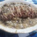 El cooksnap de josi E. cuando hizo Solomillo de cerdo con salsa de champiñones y cerveza.