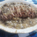 El cooksnap de josi E. cuando hizo Solomillo de cerdo con salsa de champiñones y cerveza.