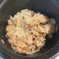 黃詩倩 的 高麗菜飯(電子鍋料理) cooksnap