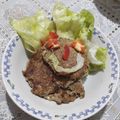 El cooksnap de nicole burillo cuando hizo Hamburguesa de atún light y liviana al microondas fácil y rápido.