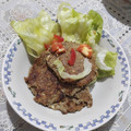 El cooksnap de nicole burillo cuando hizo Hamburguesa de atún light y liviana al microondas fácil y rápido.