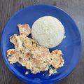 El cooksnap de Felipe Garrido cuando hizo Medallones de solomillo de cerdo en salsa a la pimienta.