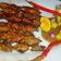 Cooksnap dari inonk Aden _ LizSetia(MomyNaufal) untuk resep Sate Jamur No Kolesterol + Saus Kacang #pr_sate