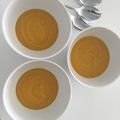 El cooksnap de Cora cuando hizo Crema fría de zanahoria.