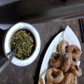 El cooksnap de Laura Sisterna cuando hizo Rosquitas o bolitas de frailes esponjosa.
