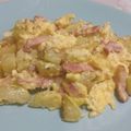 El cooksnap de Menci está cocinando cuando hizo Revuelto de calabacín.