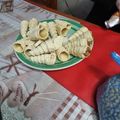 El cooksnap de andrea cuando hizo Cachitos rellenos con manjar.
