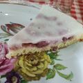 El cooksnap de Allen cuando hizo Kuchen de frambuesa.