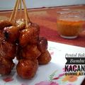 Cooksnap dari Ummu Alfard untuk resep Sate Bakso Bakar Sambal Kacang
