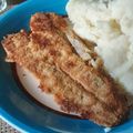 El cooksnap de Cecilia cuando hizo Milanesas de pescado al horno🐟.