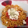 Cooksnap από kitten στη συνταγή Χυλοπίτες με φέτα, ρίγανη και φρέσκια ντομάτα