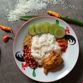 Cooksnap mezzayu luna semasa beliau membuat Nasi Lemak Basmathi WPKL.