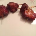 Amy Rhoda's cooksnap of when they made Sweet Chicken Bacon Wraps.