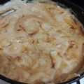 El cooksnap de Roxana Ballone cuando hizo Crema de leche con caramelo.