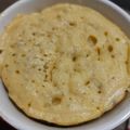 El cooksnap de Mariana Bula cuando hizo Torta en taza al micro (de vainilla).