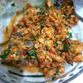 Cooksnap dari Ella Doank untuk resep Ikan Cakalang Suwir Manado Pedas