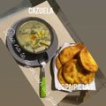 El cooksnap de Bruno Astudillo cuando hizo Cazuela de pollo.
