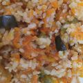 El cooksnap de Diana Alvarez cuando hizo Arroz integral de Santa Natalia.