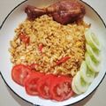 Cooksnap dari KasMira untuk resep Nasi Goreng Rebon Telur Blueband