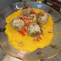 El cooksnap de Marisol Ivañez cuando hizo Albóndigas de lentejas.