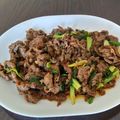 北美liuliu 的 蔥爆牛五花 cooksnap