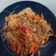 El cooksnap de cristal cuando hizo Fideos chinos con ternera y gambas.