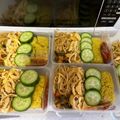 Cooksnap dari Lulud Oktaviani untuk resep 102. Mie Goreng Burung Dara Pipih Pendamping Nasi Kuning