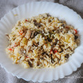 El cooksnap de Fernando Caballer Carbonell cuando hizo Arroz integral con verduras y setas.