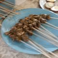 Cooksnap dari Dewi Rahmayanti untuk resep Sate usus,ati dan ampela goreng ala mama nadyne🍢