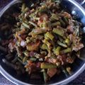 Madhuri Watekar's cooksnap of when they made चवळीच्या शेंगांची भाजी(Chavali Shenganchi bhaji recipe in Marathi).