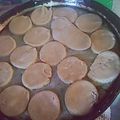 El cooksnap de Johana Peña cuando hizo Galletitas de chocolate.