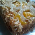 El cooksnap de graciela martinez IG @gramar09ok ☺💗 cuando hizo Tarta de durazno invertida.