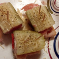 Christi 's cooksnap of when they made Cucumber chicken subs.