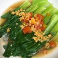 Cooksnap dari singkong untuk resep Pakcoy Bawang Putih