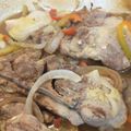 El cooksnap de Fer Cordon cuando hizo Codillo de cerdo al horno.