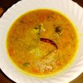Arpita Biswas's cooksnap of when they made মাছের মাথা দিয়ে মুগ ডাল (maacher maatha diye moog dal recipe in Bengali).