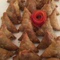 Misaki Oba's cooksnap of when they made Beef Samosas.