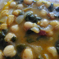 El cooksnap de Maurice Colmener cuando hizo Garbanzos con espinacas.
