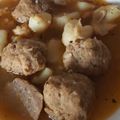 El cooksnap de tonitrek9 cuando hizo Albóndigas con sepia.