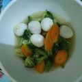 Cooksnap dari UmmuMuhsin untuk resep Cah brokoli wortel telur puyuh