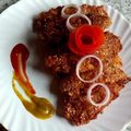 sandhya Dutta 's cooksnap of when they made মাছের ডিমের পকোড়া (macher dimer pakora recipe in Bengali).