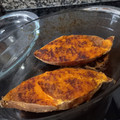 El cooksnap de Sabor a lima. cuando hizo Boniato asado al horno.
